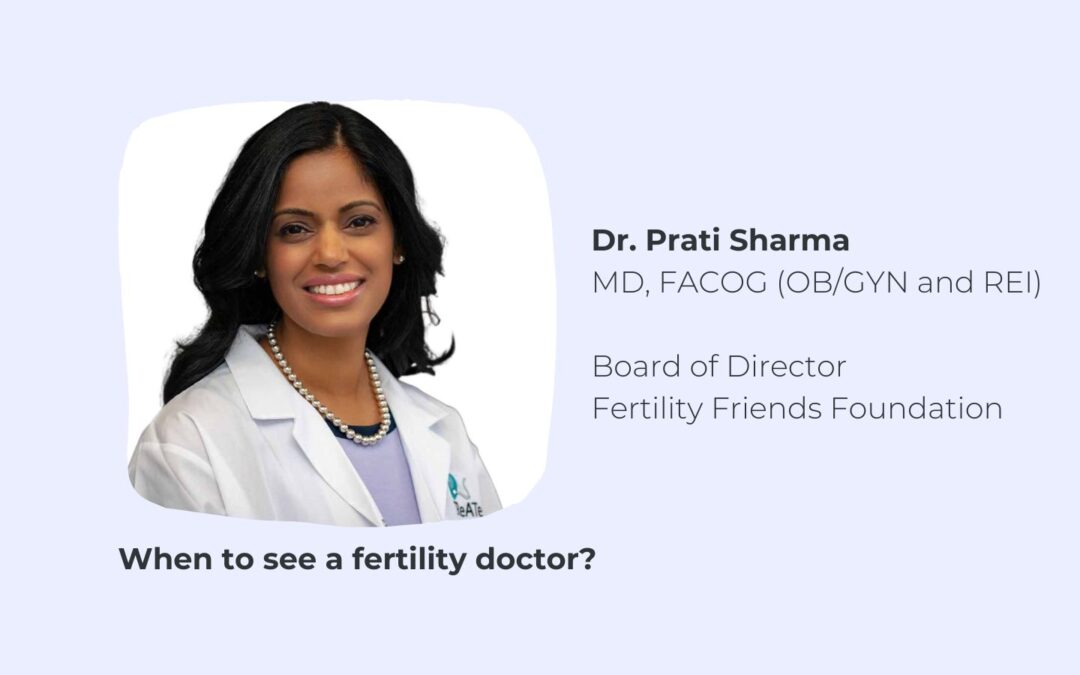 When to see a fertility doctor?